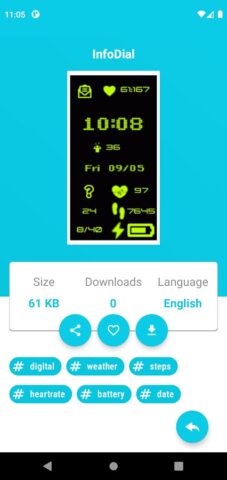 Honor Band 6 Циферблаты для Android — скриншот 2