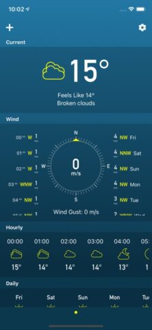 Гигрометр. для iOS — скриншот 2