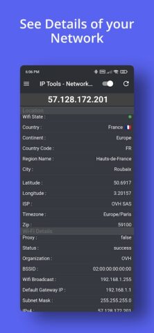 IP-сканер для Android — скриншот 1