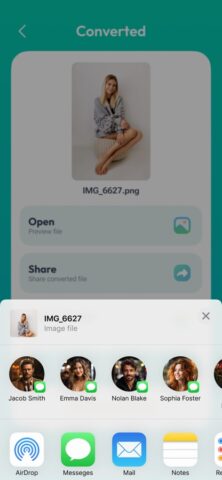 Конвертер фото в JPEG PNG HEIC для iOS — скриншот 4