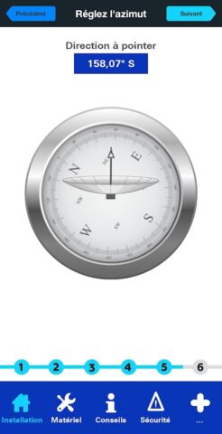 Installation parabole для Android — скриншот 3