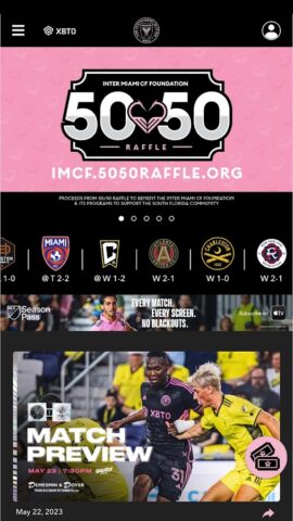 Inter Miami CF для Android — скриншот 1