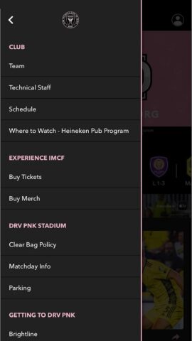 Inter Miami CF для Android — скриншот 2
