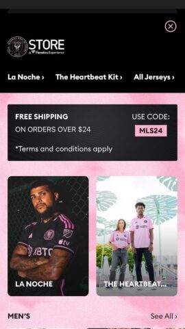 Inter Miami CF для Android — скриншот 5