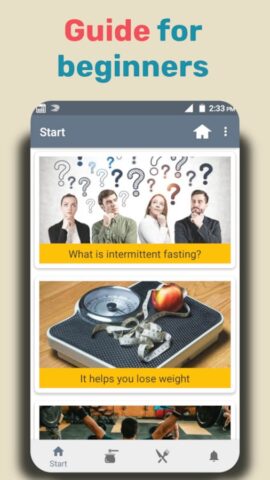інтервальне голодування для Android — скриншот 5
