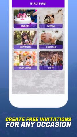 Invitation Maker－Card Creator для Android — скриншот 1