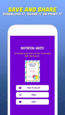 Invitation Maker－Card Creator для Android — скриншот 4