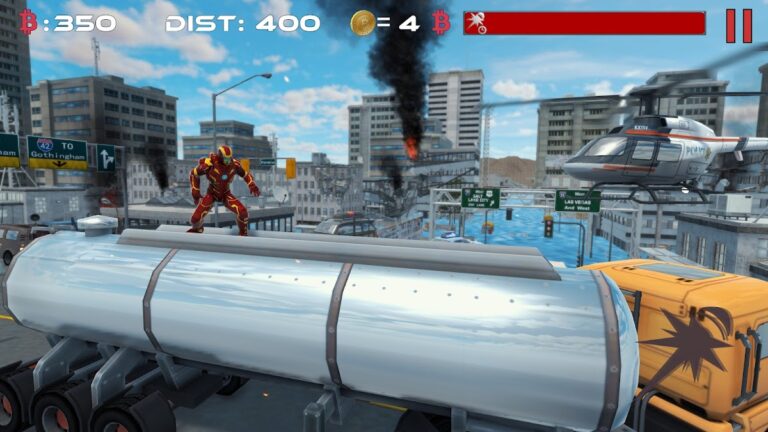 Iron Avenger No Limits для Android — скриншот 5