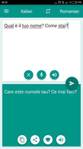 Italian-Romanian Translator для Android — скриншот 2