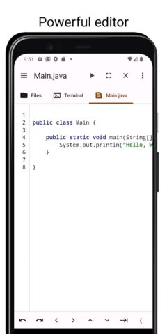 JStudio — IDE for Java, Kotlin для Android — скриншот 1