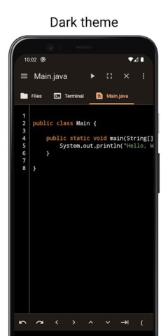 JStudio — IDE for Java, Kotlin для Android — скриншот 2