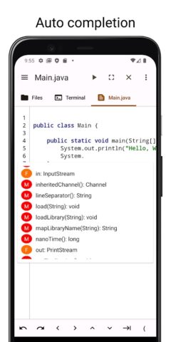 JStudio — IDE for Java, Kotlin для Android — скриншот 3
