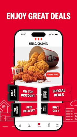 KFC THAILAND Delivery & Pickup для Android — скриншот 2