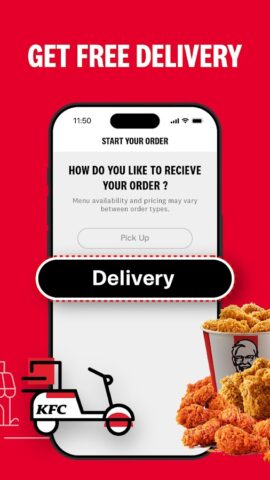 KFC THAILAND Delivery & Pickup для Android — скриншот 4