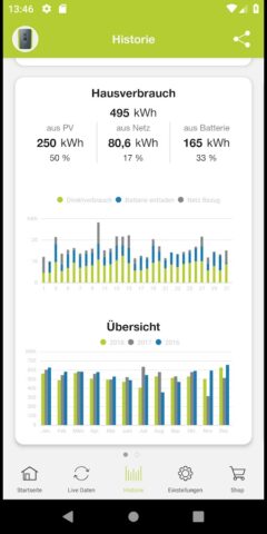 KOSTAL Solar App для Android — скриншот 3