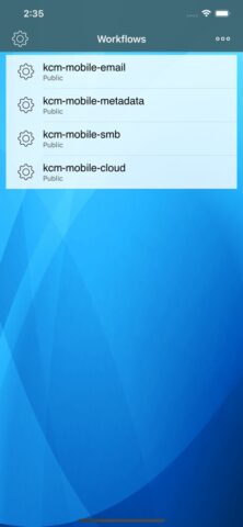 KYOCERA Capture Manager для iOS — скриншот 1