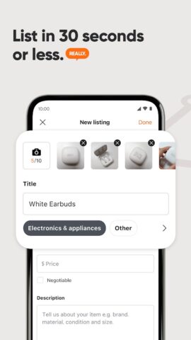 Karrot: Buy & sell locally для Android — скриншот 3