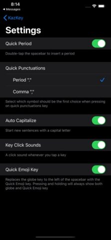 KazKey — казахская клавиатура для iOS — скриншот 5