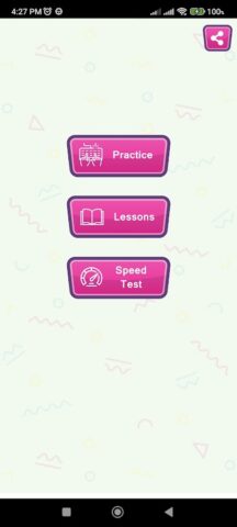 Keypad Typing Practice :Master для Android — скриншот 2