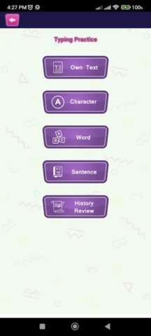 Keypad Typing Practice :Master для Android — скриншот 3
