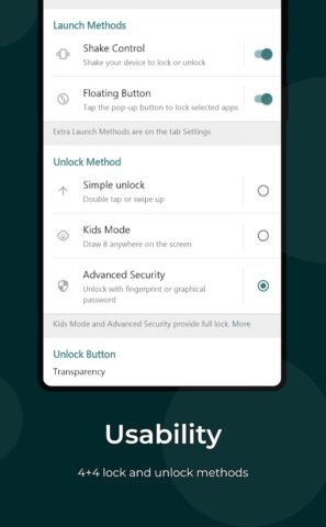 Lock My Touch для Android — скриншот 2