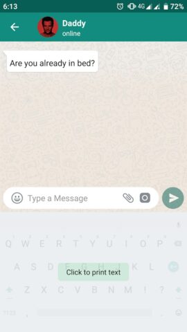 Love Story Chat: чат переписки для Android — скриншот 3
