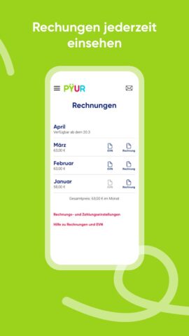 MEIN PŸUR для Android — скриншот 5