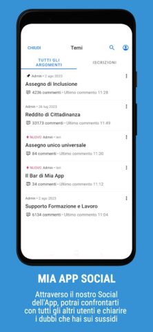MIA App для Android — скриншот 2