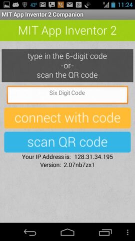 MIT AI2 Companion для Android — скриншот 1