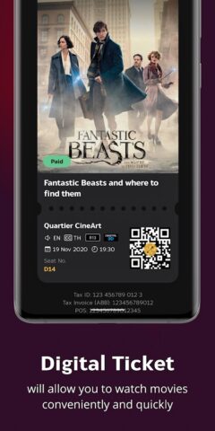 Major Cineplex для Android — скриншот 2