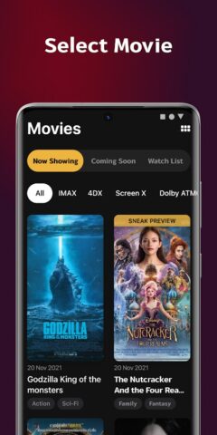 Major Cineplex для Android — скриншот 3