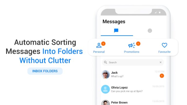 Текстовые сообщения для Android — скриншот 2