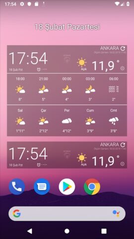Meteoroloji Hava Durumu для Android — скриншот 5