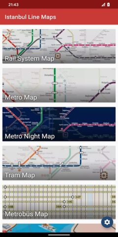 Istanbul Metro Maps для Android — скриншот 1