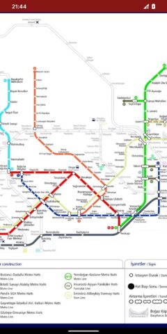Istanbul Metro Maps для Android — скриншот 2