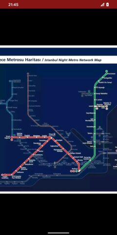 Istanbul Metro Maps для Android — скриншот 3