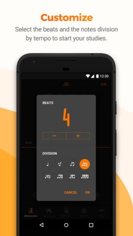 Metronome Cifra Club для Android — скриншот 3