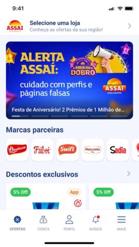 Meu Assaí для Android — скриншот 1