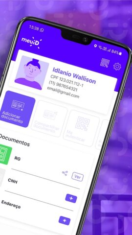 MeuID — Identidade Digital для Android — скриншот 2