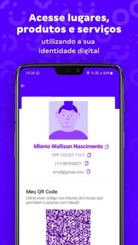 MeuID — Identidade Digital для Android — скриншот 3