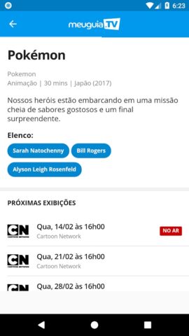 Meuguia.TV для Android — скриншот 4