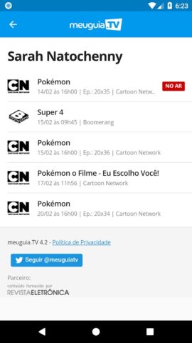 Meuguia.TV для Android — скриншот 5