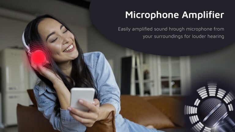Mic Amplifier: Loud & Clear для Android — скриншот 1