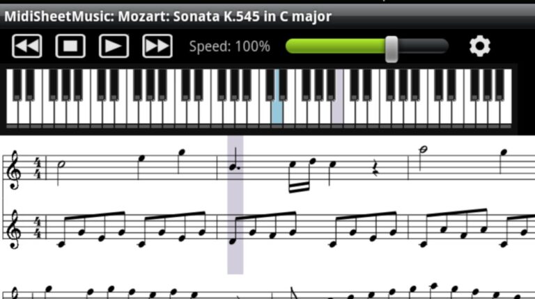 Midi Sheet Music для Android — скриншот 4