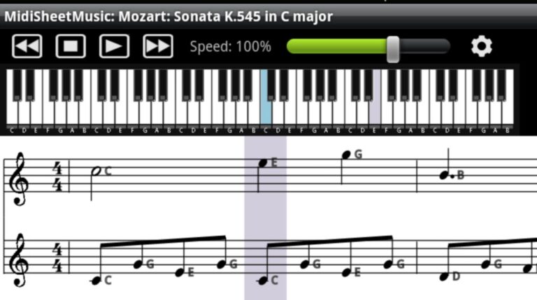 Midi Sheet Music для Android — скриншот 5