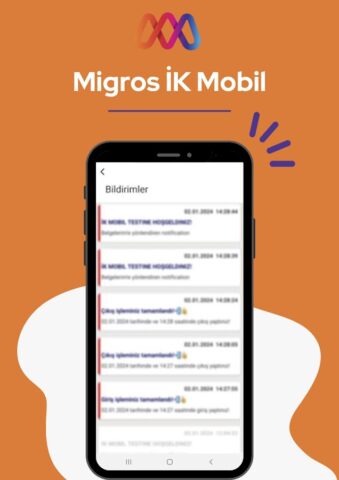Migros İK Mobil для Android — скриншот 3