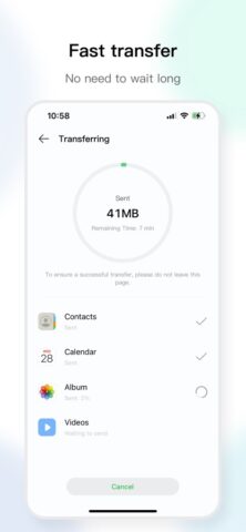 Клонирование телефона для iOS — скриншот 1