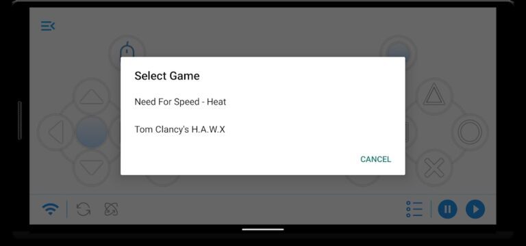 Mobile Gamepad для Android — скриншот 3