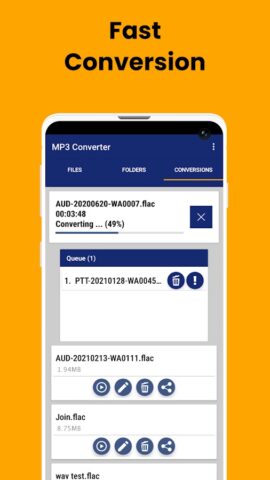 Mp3 To Wav Converter для Android — скриншот 3