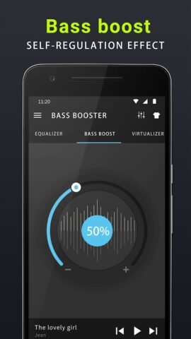 Эквалайзер & Bass Booster для Android — скриншот 2